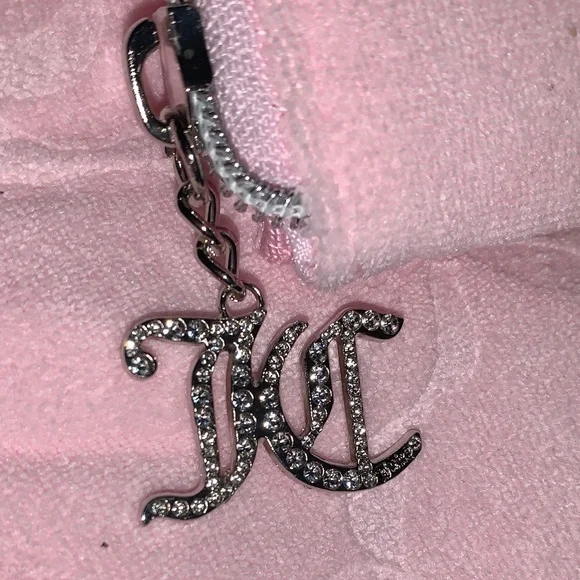 🔥🔥🆕- Juicy Couture Light Pink Bow-Patterned Beach Tote with Bathing Suit Bag - Picture 15 of 15